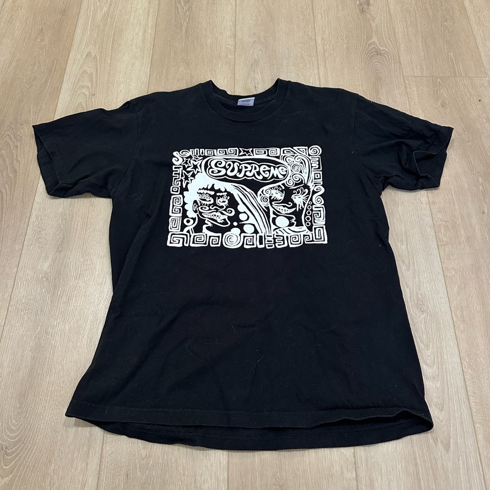SS18 supreme faces tee M